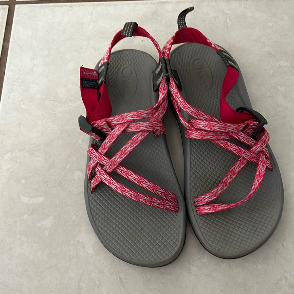 Pink Chacos Sandals